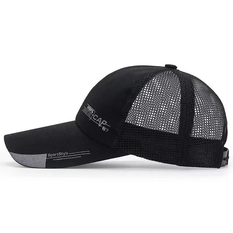 Damen Sportliche Mesh-Cap mit Schnalle Skanto