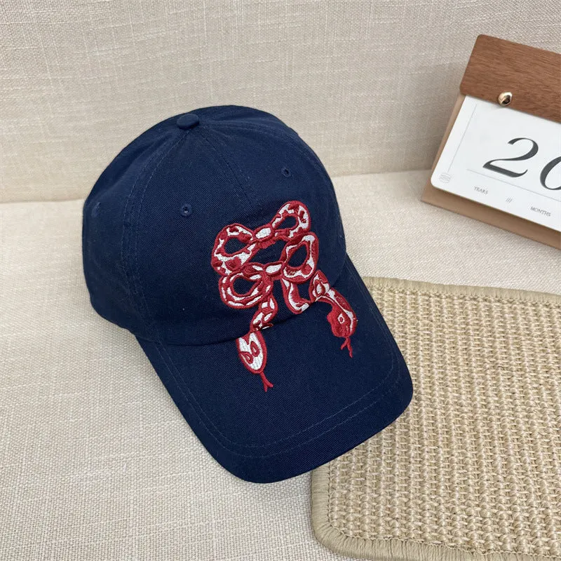 Bestickte Grafik-Baseballkappe für Damen Skanto