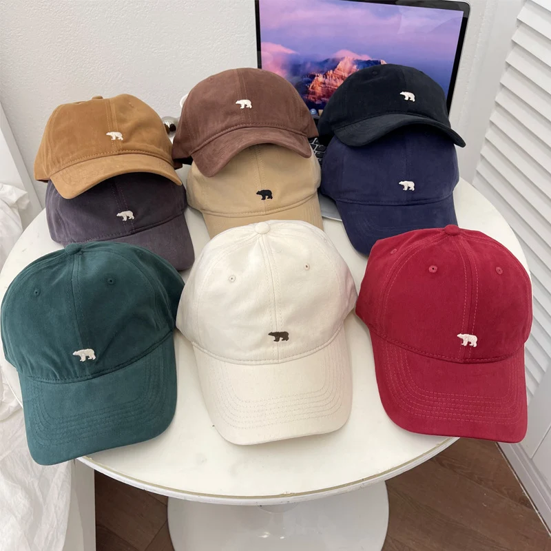 Damen Lässige Baumwoll-Baseballkappe mit Stickerei Skanto
