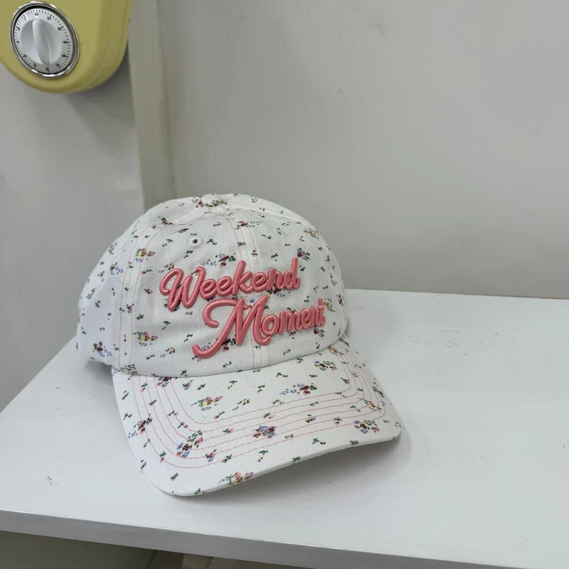 Damen Gemütliche Baumwoll-Baseballkappe mit gesticktem Spruch Skanto