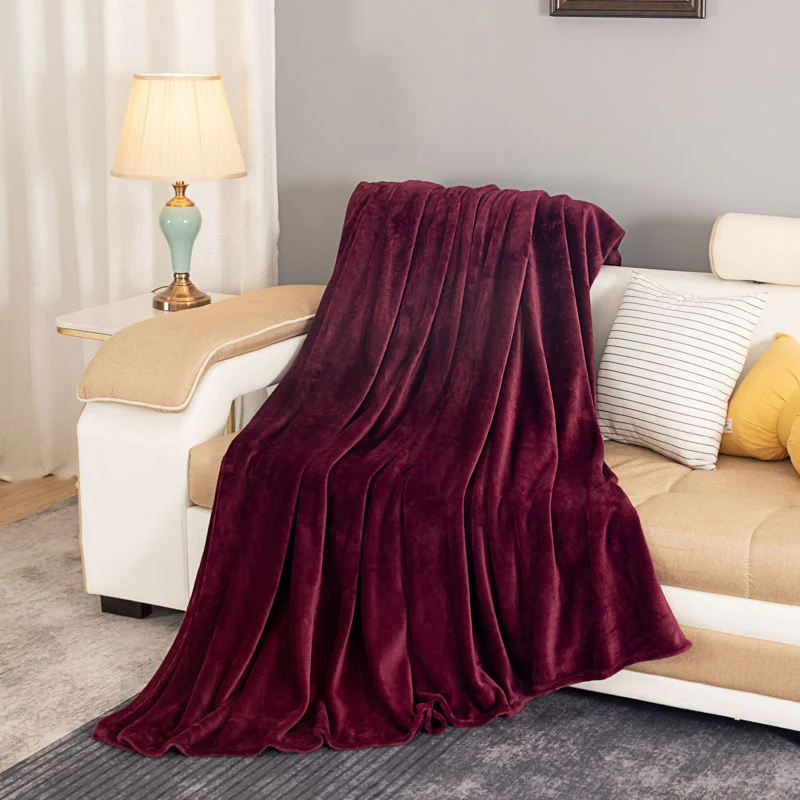 Luxuriöse Fleecedecke für Damen mit weicher Textur Skanto