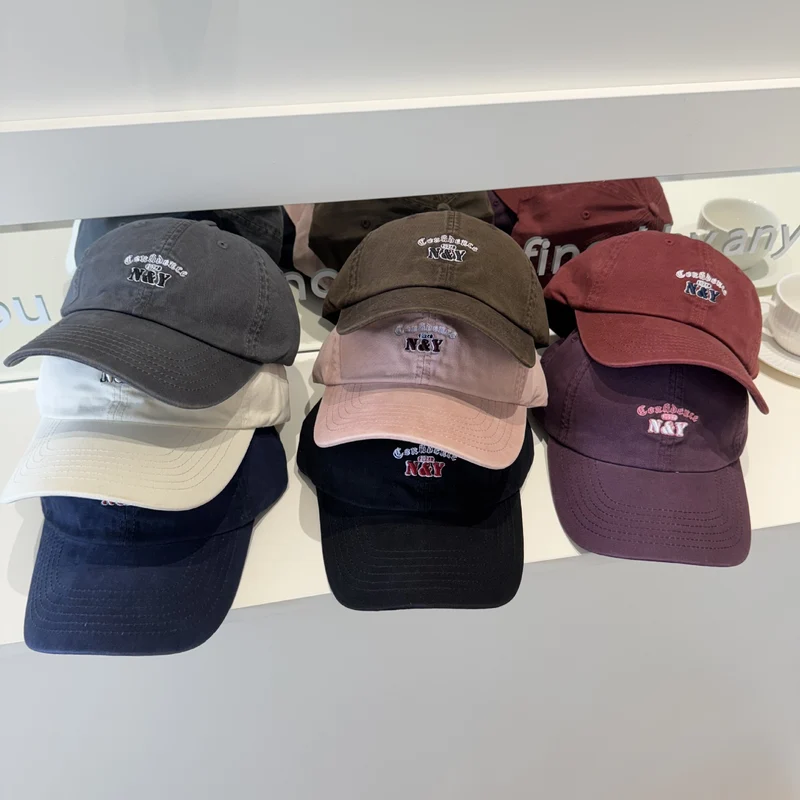 Bestickte Baumwoll-Baseballkappe für Damen Skanto