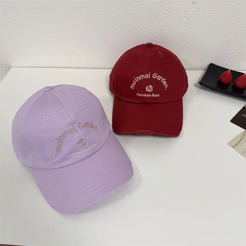 Bestickter Freizeit-Sonnenschutzhut für Damen Skanto