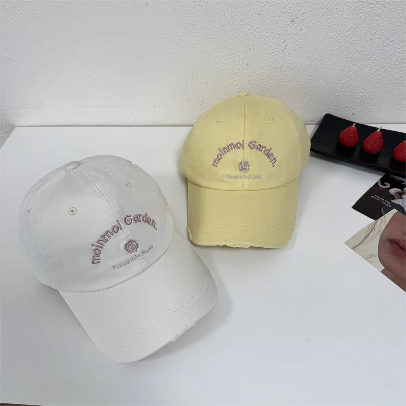 Bestickter Freizeit-Sonnenschutzhut für Damen Skanto