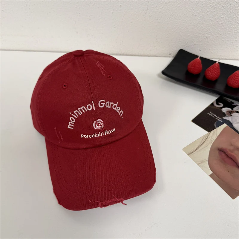 Bestickter Freizeit-Sonnenschutzhut für Damen Skanto