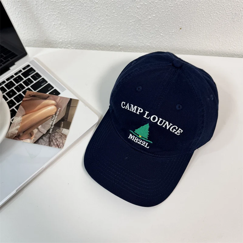 Herren Bestickte Baseballkappe mit Camp-Logo Skanto
