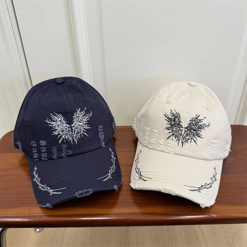 Damen Baseball Cap mit Grafik im Used-Look Skanto