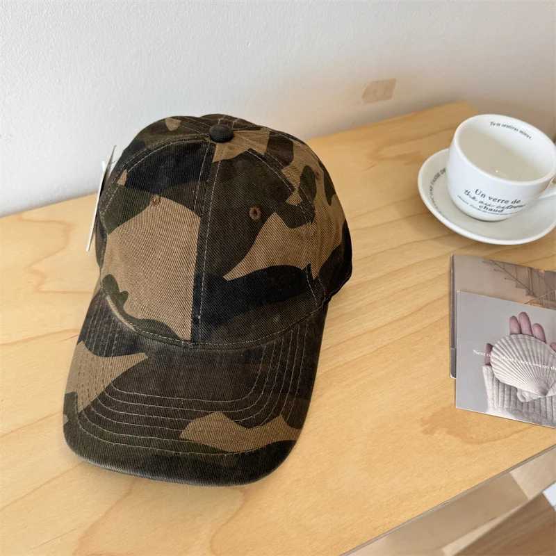 Damen verstellbare Camouflage-Baseballkappe Skanto