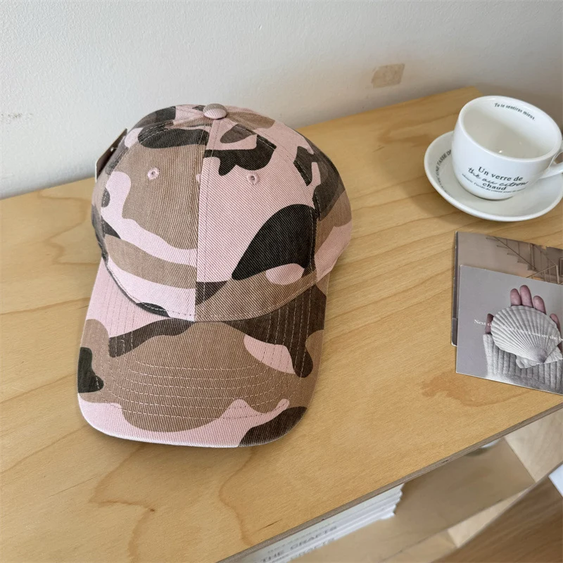 Damen verstellbare Camouflage-Baseballkappe Skanto