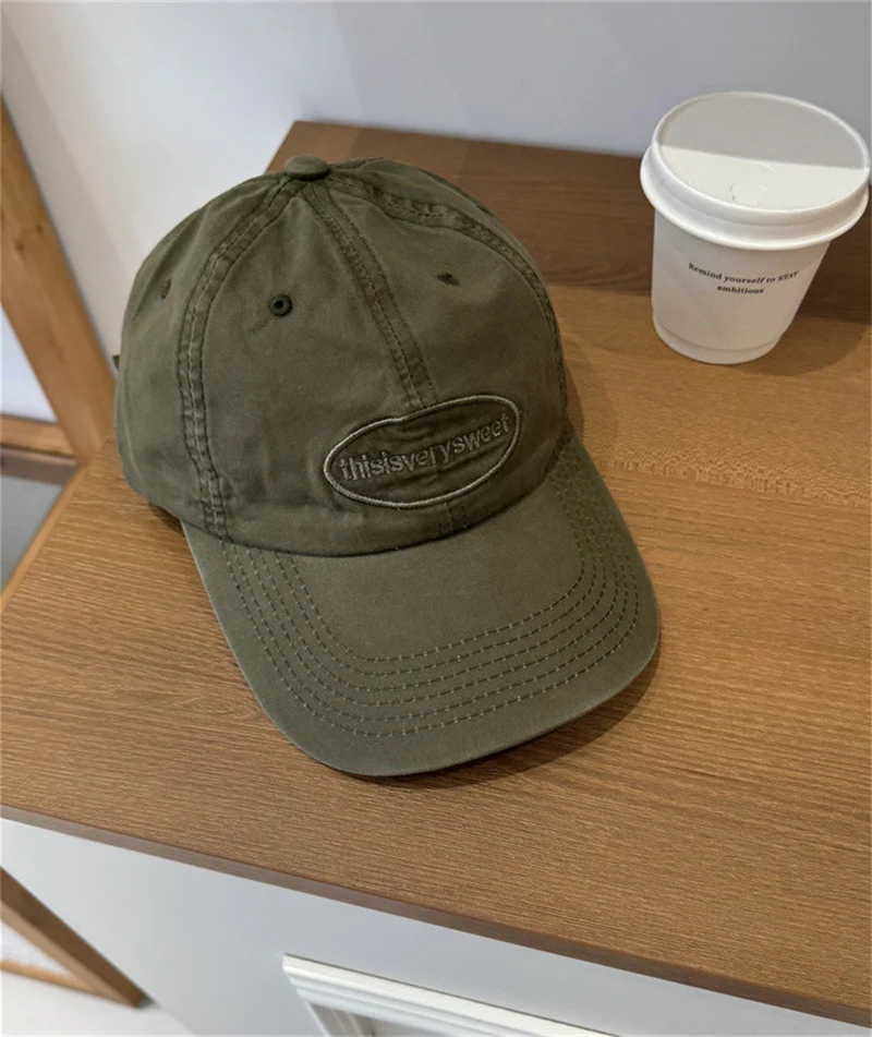 Lässige Used-Look Baseballkappe aus Baumwolle für Herren Skanto