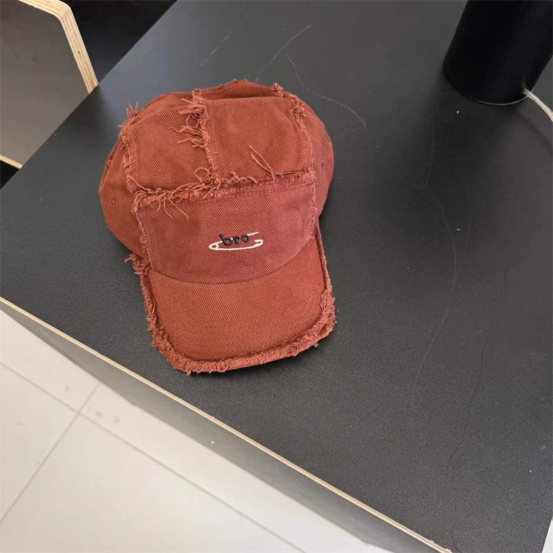 Herren Distressed Jeans-Snapback-Kappe Skanto