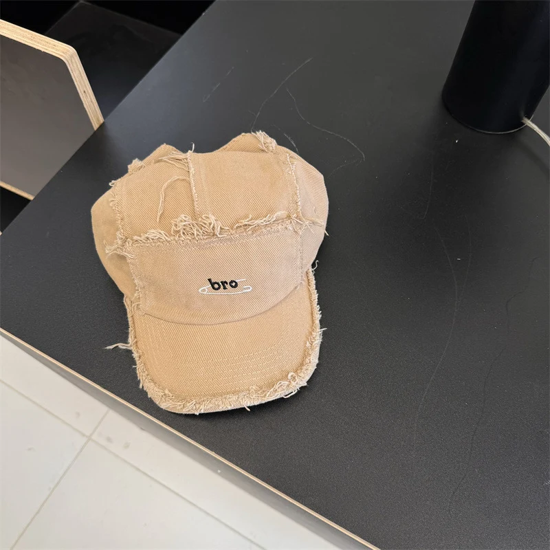 Herren Distressed Jeans-Snapback-Kappe Skanto