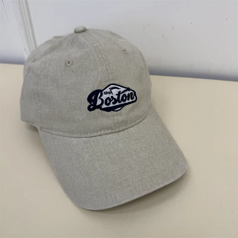 Unisex bestickte Baseball Cap im Vintage-Stil Skanto