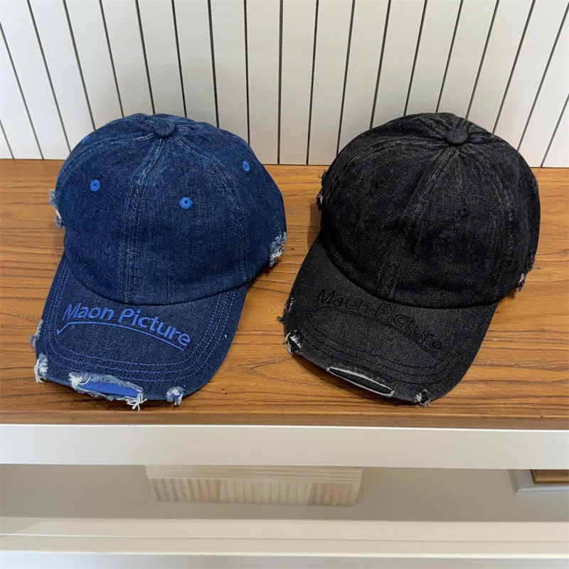 Damen Baseball Cap aus Denim im Used-Look Skanto 1783922478
