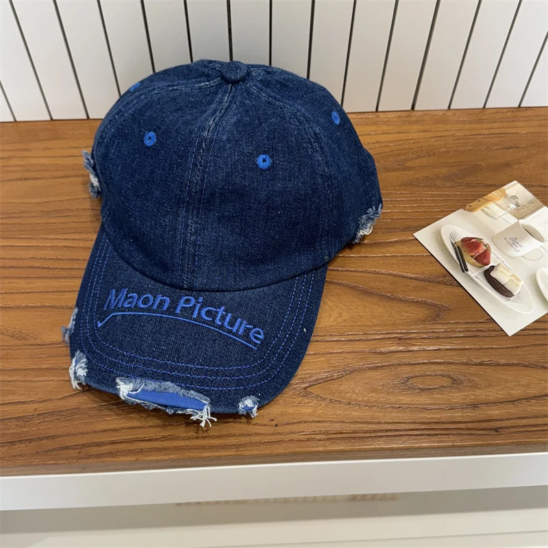 Damen Baseball Cap aus Denim im Used-Look Skanto 1783922478