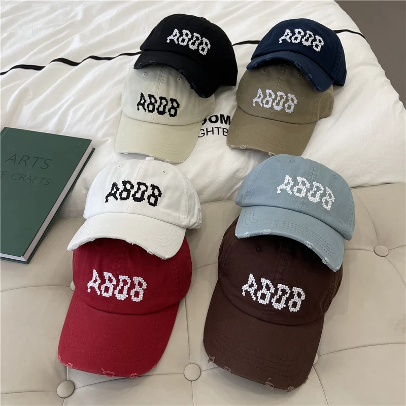 Skanto Damen Baseball Cap aus Baumwolle im Used-Look mit Grafik-Detail Skanto