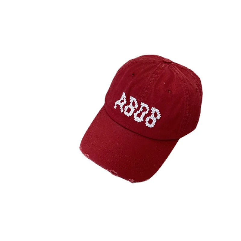 Skanto Damen Baseball Cap aus Baumwolle im Used-Look mit Grafik-Detail Skanto