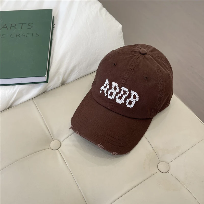 Skanto Damen Baseball Cap aus Baumwolle im Used-Look mit Grafik-Detail Skanto