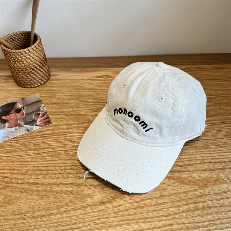Damen Baseball Cap aus Baumwolle im Used-Look Skanto