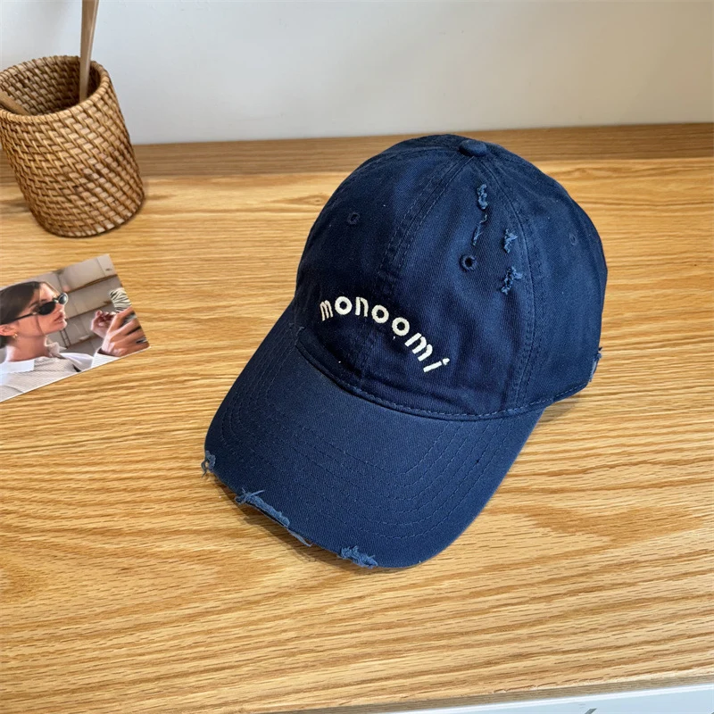 Damen Baseball Cap aus Baumwolle im Used-Look Skanto