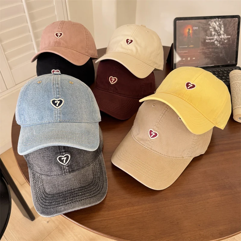 Baseballkappe aus Denim für Damen Skanto
