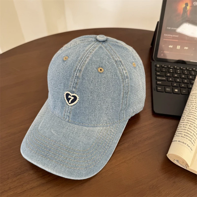 Baseballkappe aus Denim für Damen Skanto