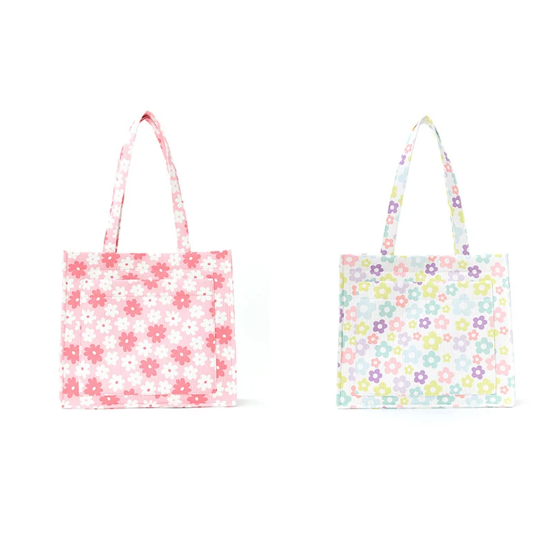Trendige Tragetasche mit Blumendesign Skanto