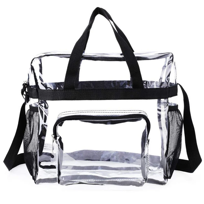 Transparente Handtasche mit strukturiertem Design Skanto