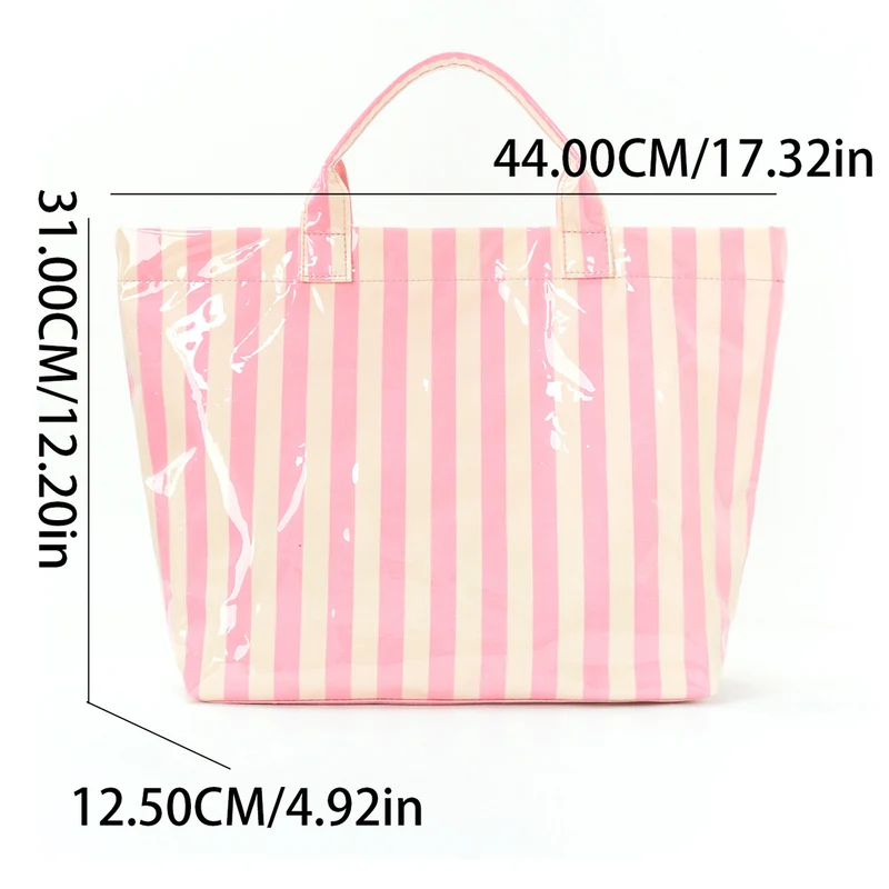 Strandtasche mit buntem Karomuster und wasserabweisender Beschichtung Skanto