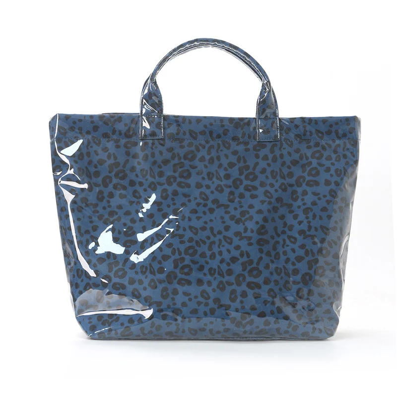 Strandtasche mit buntem Karomuster und wasserabweisender Beschichtung Skanto