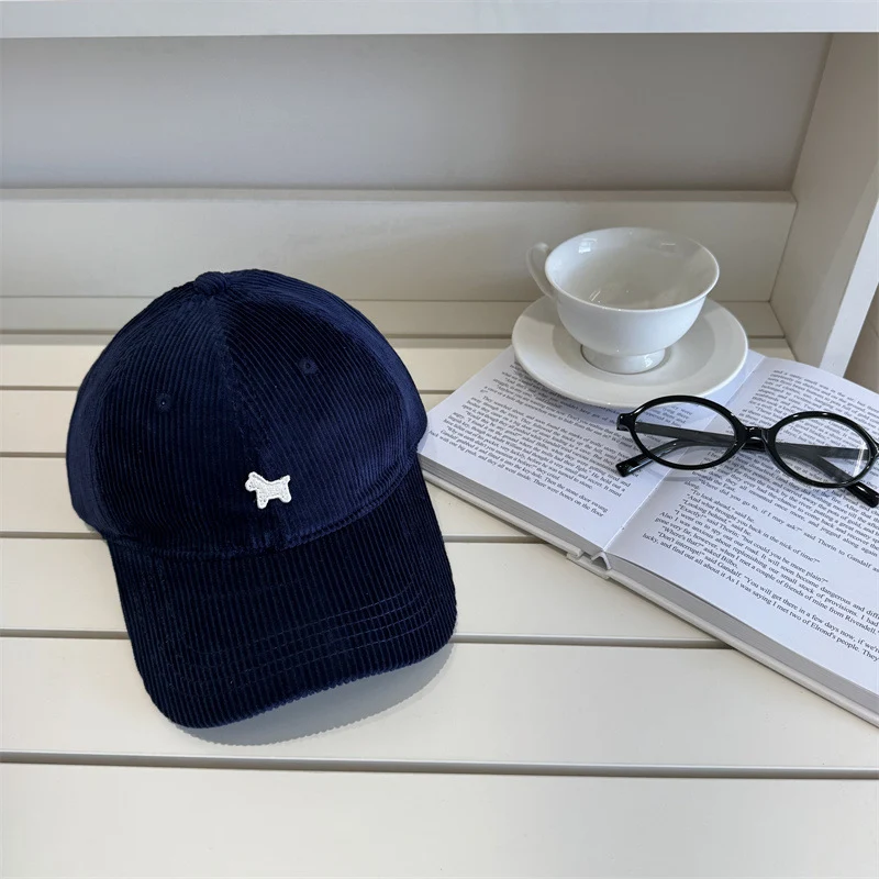 Baseballkappe aus Cord für Damen Skanto