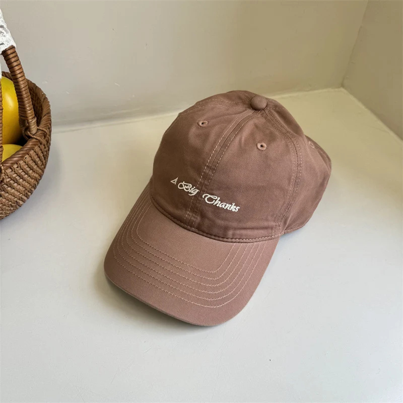 Klassische bestickte Baseballkappe aus Baumwolle für Damen Skanto