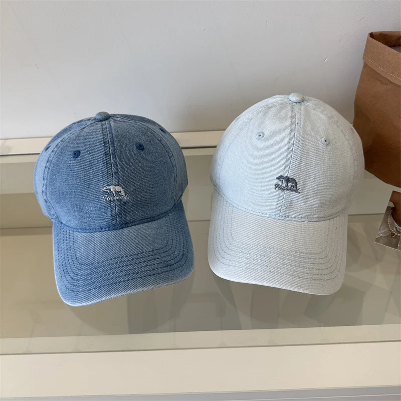 Damen Klassische Denim-Baseball-Cap Skanto