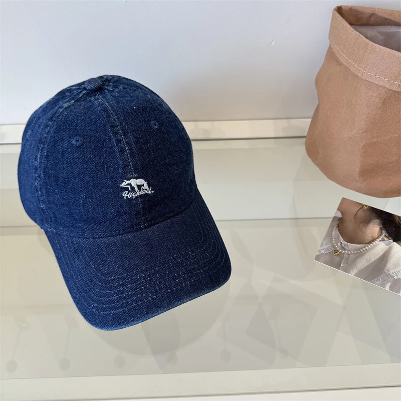 Damen Klassische Denim-Baseball-Cap Skanto