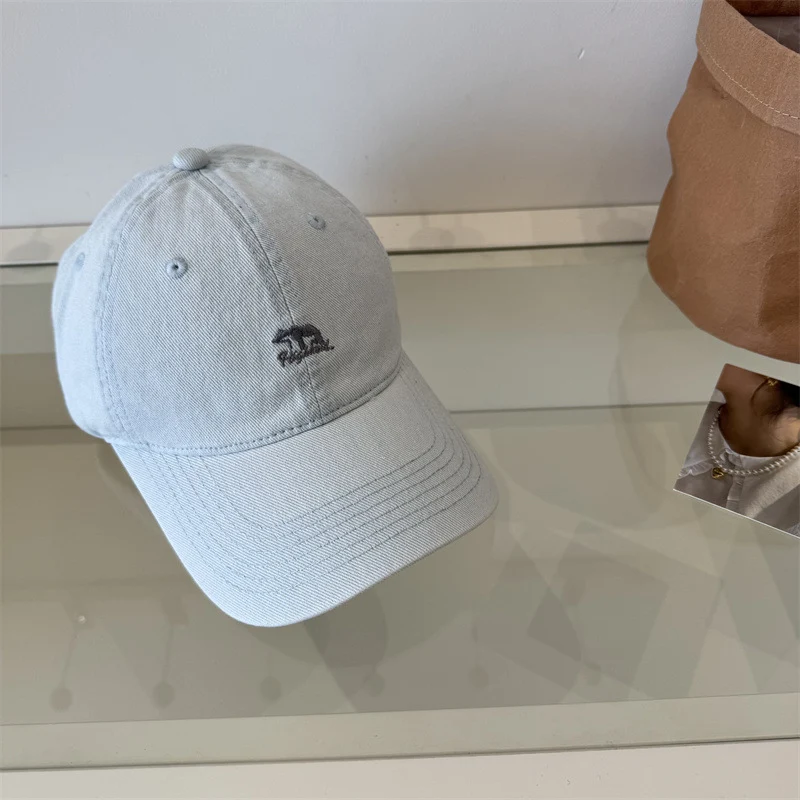 Damen Klassische Denim-Baseball-Cap Skanto
