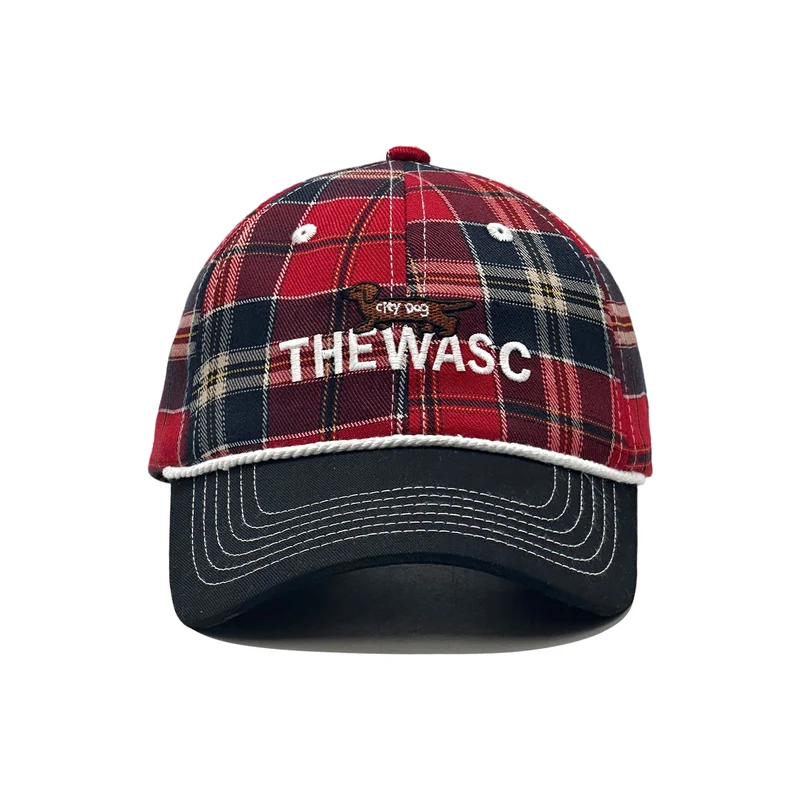 Herren trendiger karierter Hut Skanto
