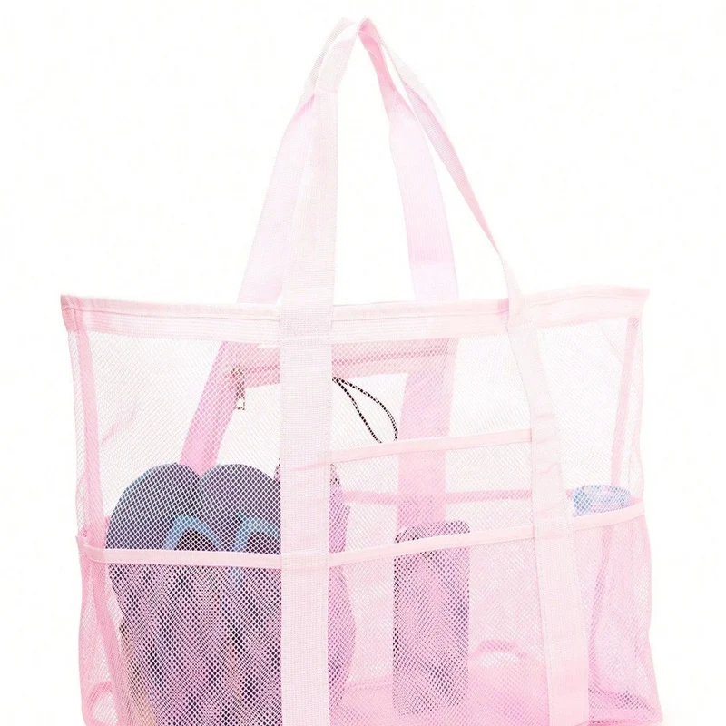 Praktische Strandtasche im Mesh-Design Skanto