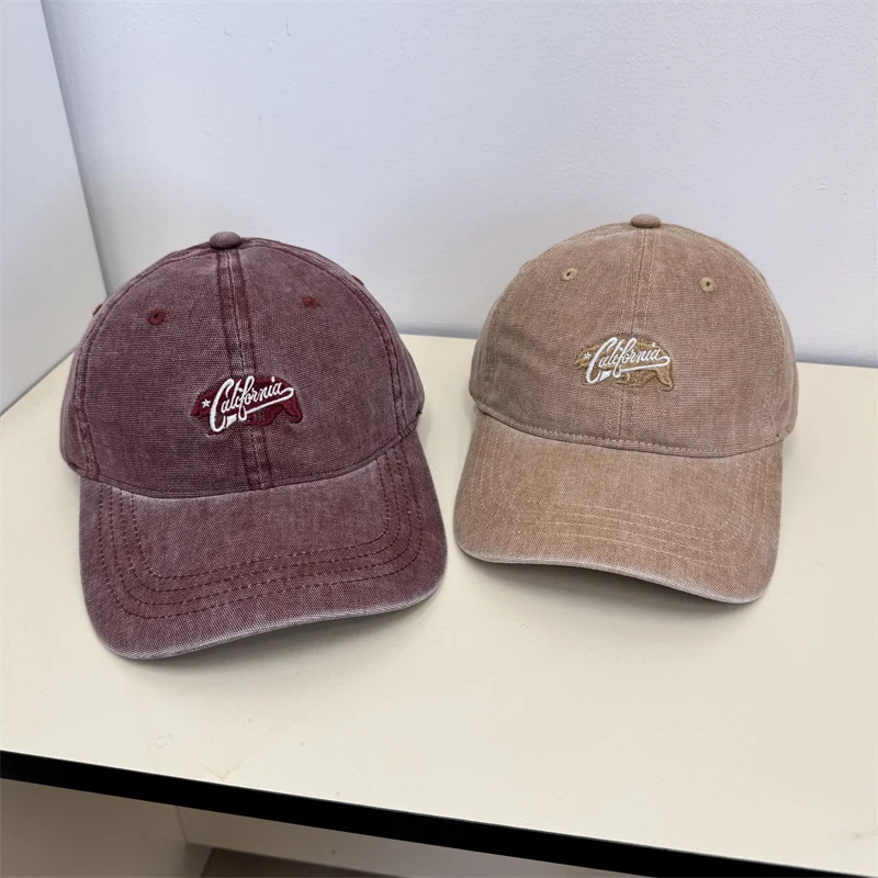 Damen Freizeit-Cap im Vintage-Stil mit Stickerei Skanto