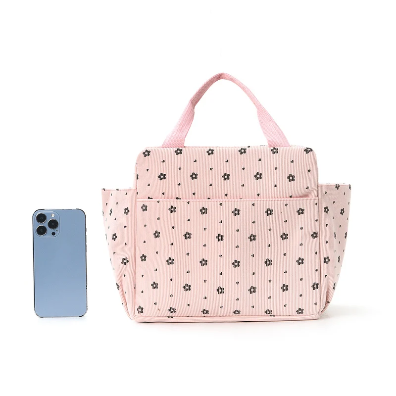 Praktische Organizer-Tasche mit Blumenmuster Skanto