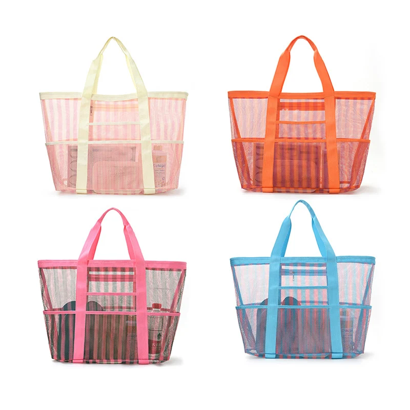 Praktische Mesh-Strandtasche Skanto