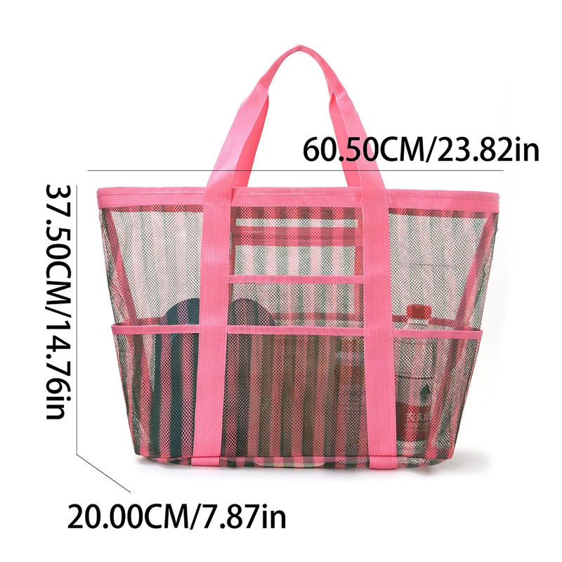 Praktische Mesh-Strandtasche Skanto