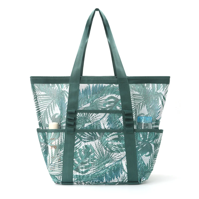 Netz-Strandtasche mit farbenfrohem Design Skanto
