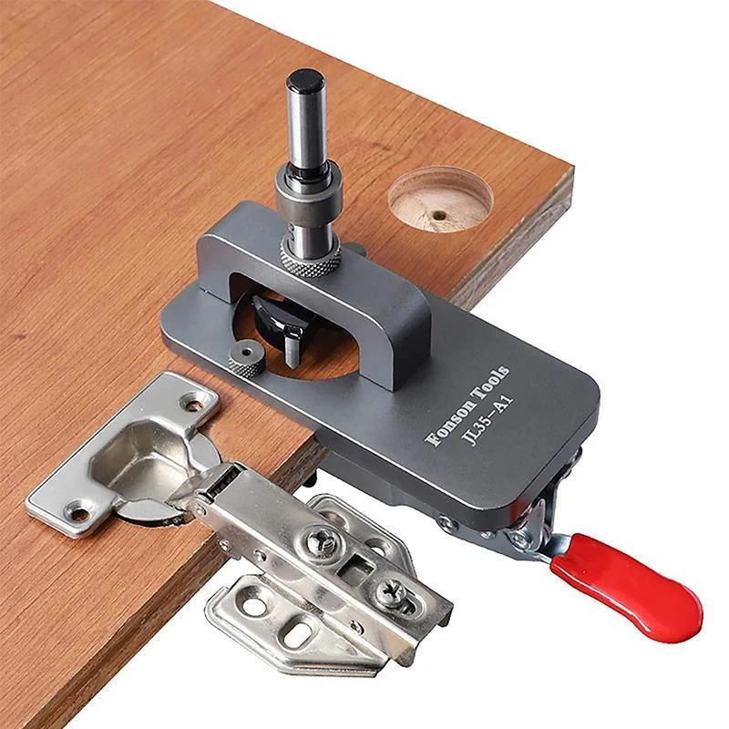 Verdeckte Scharnierbohrlehre 35 mm für die Holzbearbeitung | Skanto
