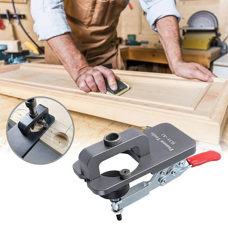 Verdeckte Scharnierbohrlehre 35 mm für die Holzbearbeitung | Skanto