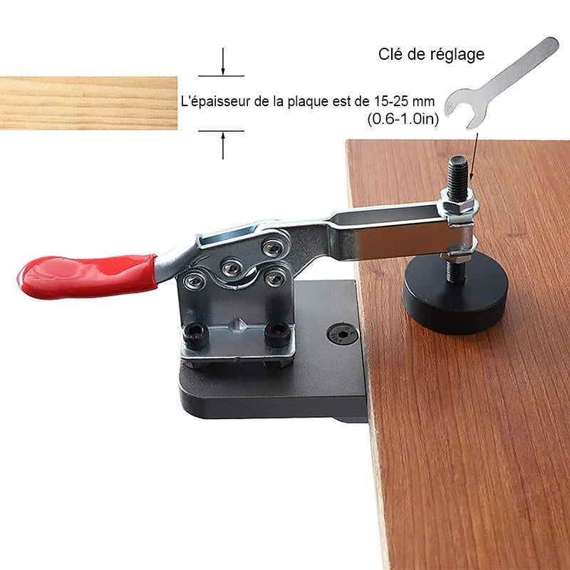 Verdeckte Scharnierbohrlehre 35 mm für die Holzbearbeitung | Skanto