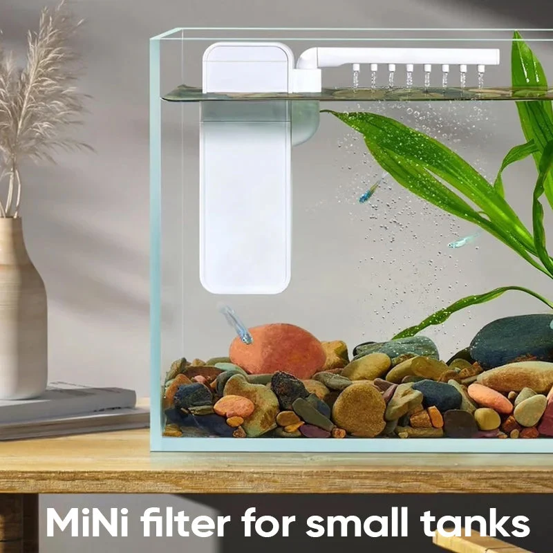 Leiser Wand-Aquariumfilter | Skanto