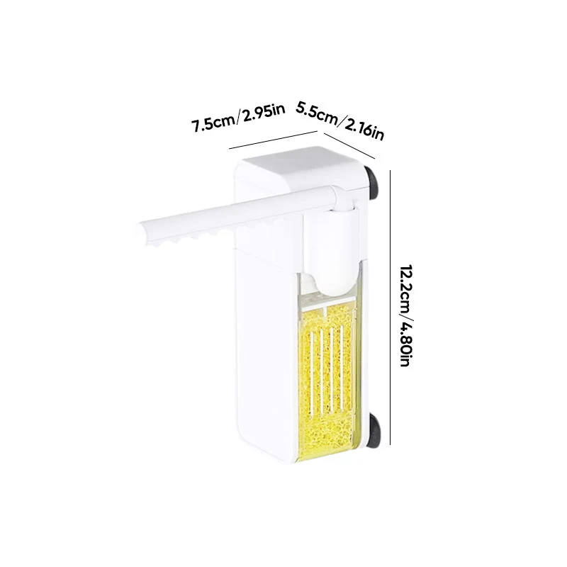 Leiser Wand-Aquariumfilter | Skanto