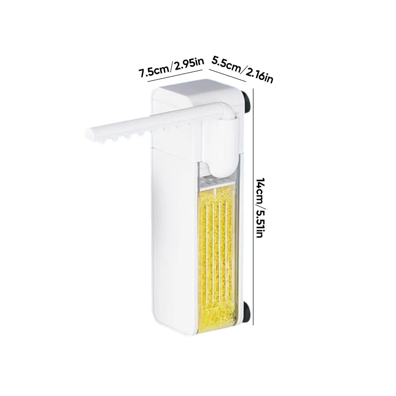 Leiser Wand-Aquariumfilter | Skanto