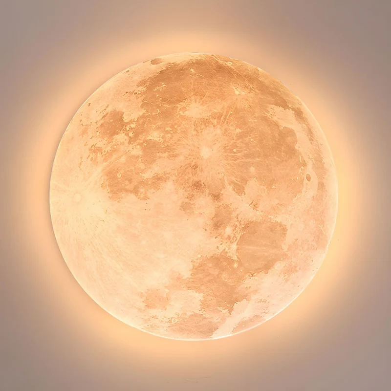 Moon Round | Minimalistische runde LED-Deckenleuchte | Skanto