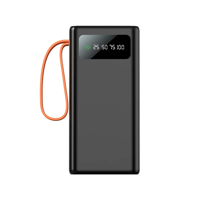 Solar Powerbank mit Schnellladefunktion und integrierten USB-Anschlüssen Skanto